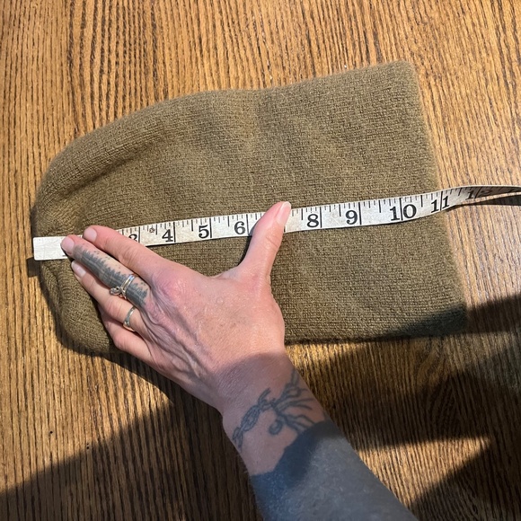 Vintage 100 wool beanie vtg workwear like carhartt 90s grunge skater made in usa - Picture 4 of 8